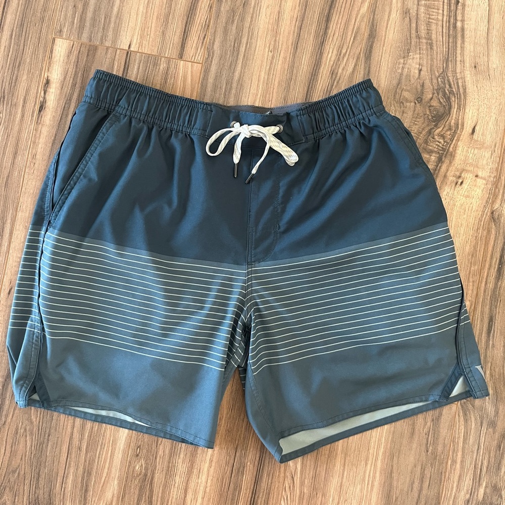 Vuori mens shorts. Blue. Size medium. Barely worn.